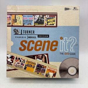 Scene It? 2004 Complete Turner Classic Movies Edition TCM DVD Trivia Board Game